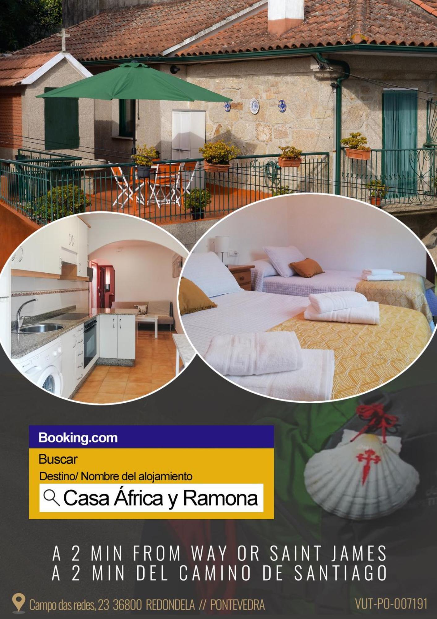 Casa Africa Y Ramona Appartement Redondela Buitenkant foto